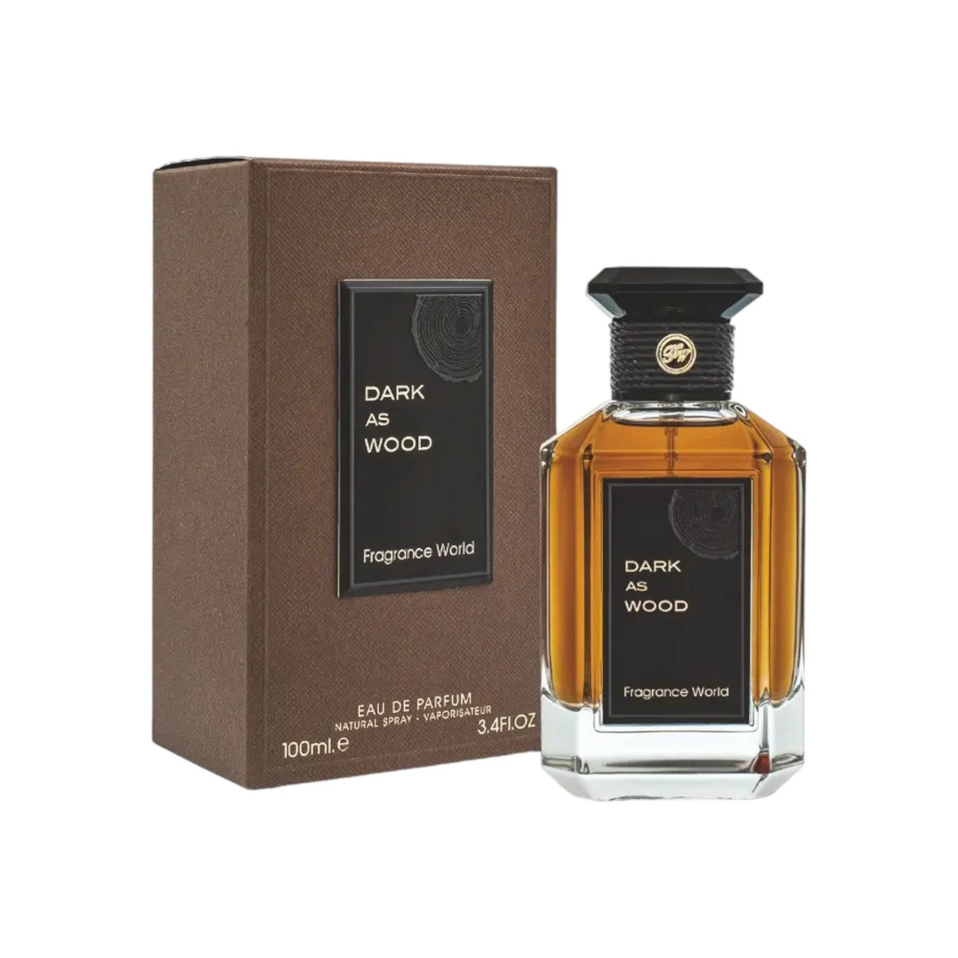 Dark As Wood  100ml by Fragrance World - Eau De Parfum