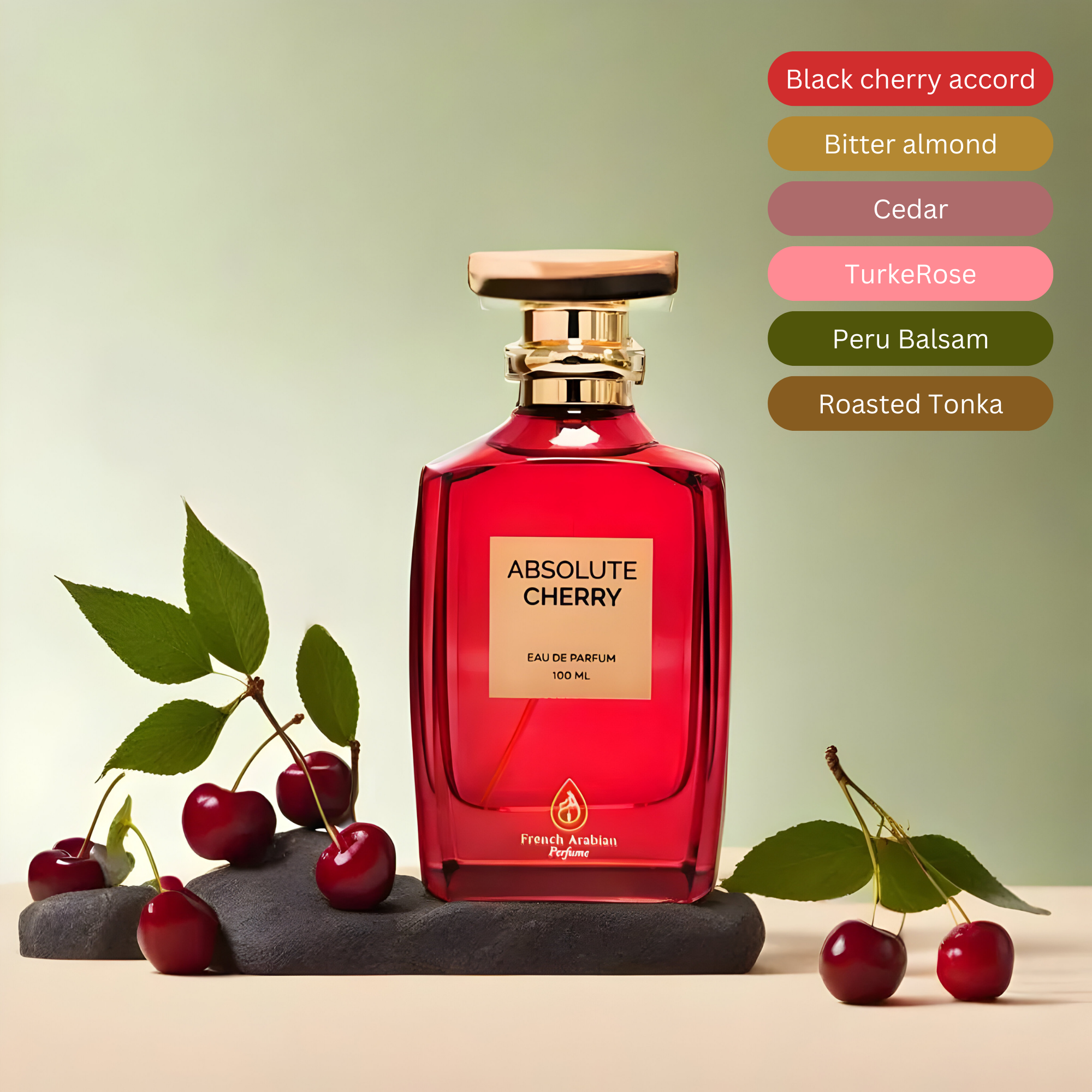 Absolute Cherry 100ml by French Arabian Perfumes- Eau De Parfum