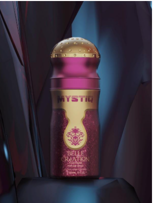 Belle Creation 250ml Body Spray by Mystiq (Pack of 6)