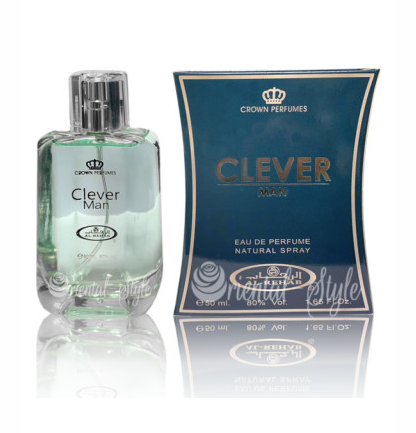 Pack of 6 - Clever Man 50ml Perfume Oil by Al Rehab