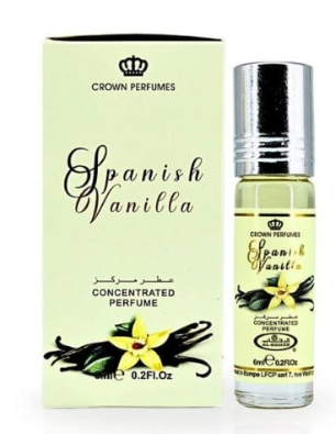 Pack of 6 - Spanish Vanilla 6ml Perfume Oil by Al Rehab