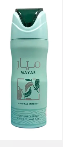 Mayar Natural  Intense 200ml Body Sprays by Lattafa (Pack of 12)