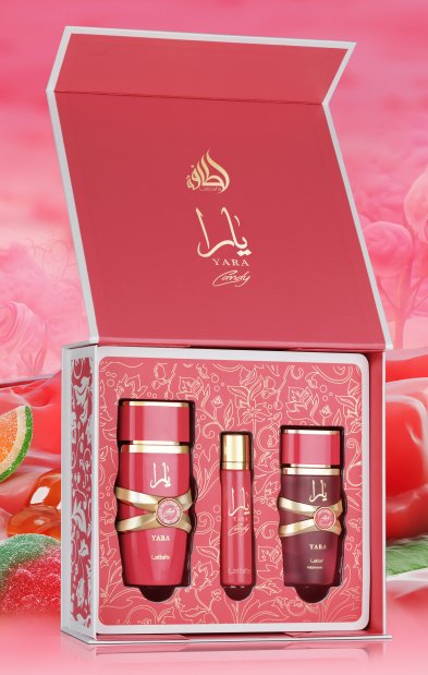 3P GiftSet Yara Candy by Lattafa