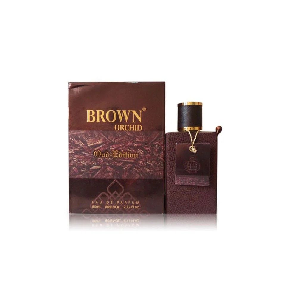 Brown Orchid Oud Edition  100ml by Fragrance World - Eau De Parfum