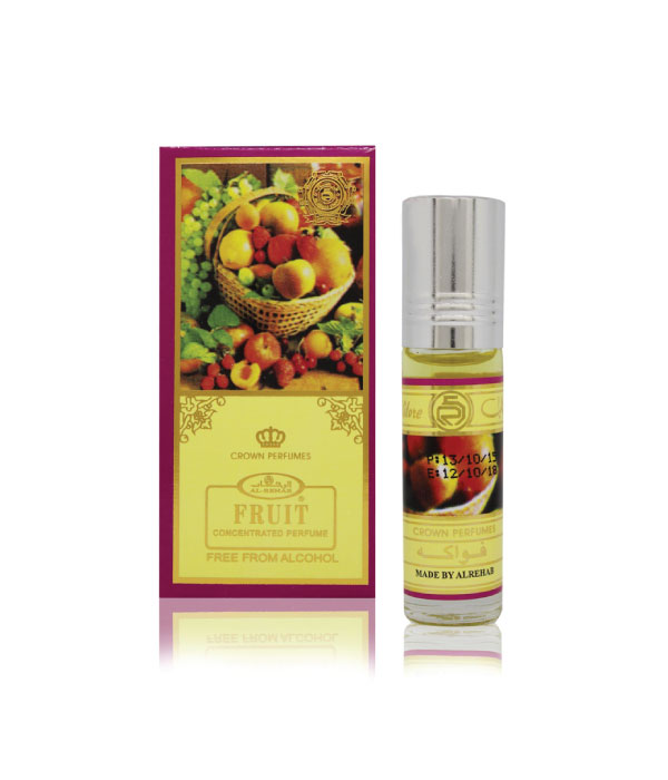 Pack of 6 - Fruit  6ml Perfume Oil by Al Rehab