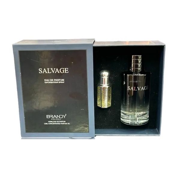 2P Gift Set Salvage (Eau De Parfum and CPO) by Brandy