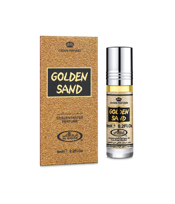 Pack of 6 - Golden Sand  6ml Perfume Oil by Al Rehab