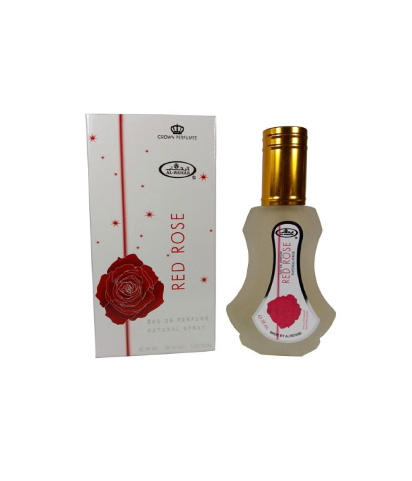 Pack of 12- Red Rose 35ml Perfume by Al Rehab