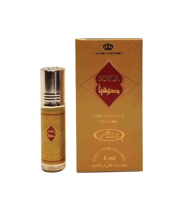 Pack of 6 - Sofia  6ml Perfume Oil by Al Rehab