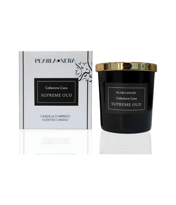 Supreme Oud Candle by Pearla Nera - 7oz/ 200gm (Soy Wax )